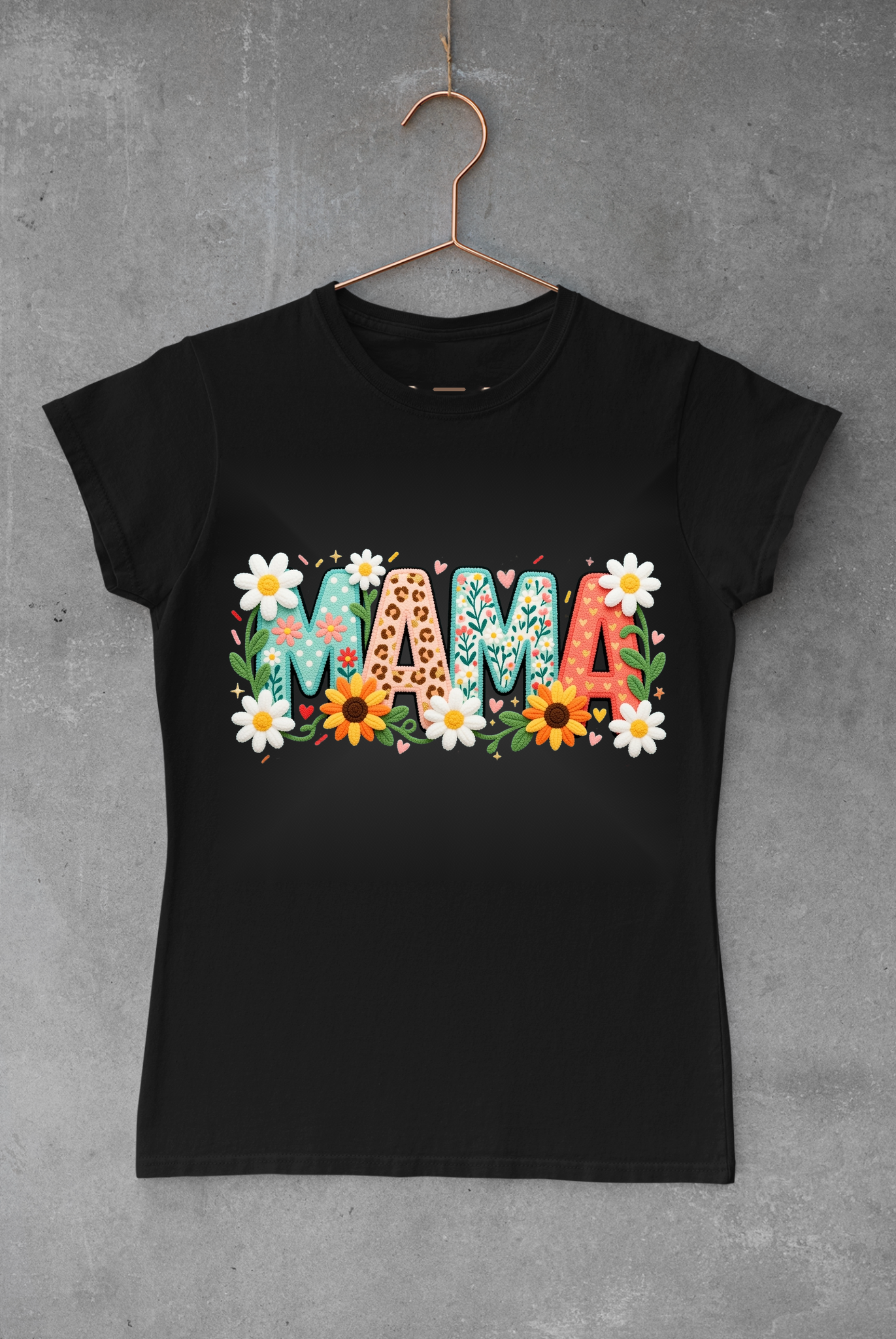 Mama Floral Half Tone