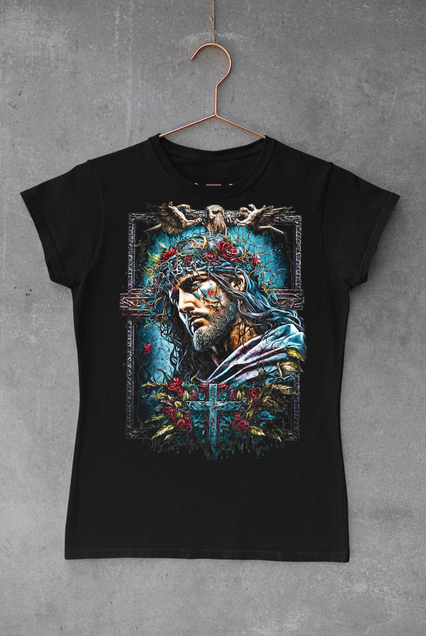 Jesus Floral Cross