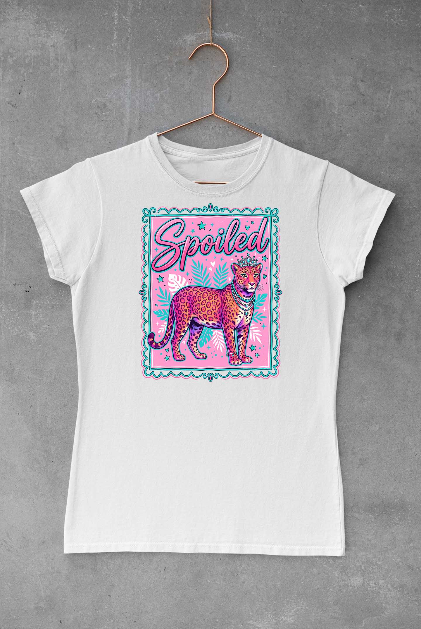 Spolied Cheetah Preppy Stripes