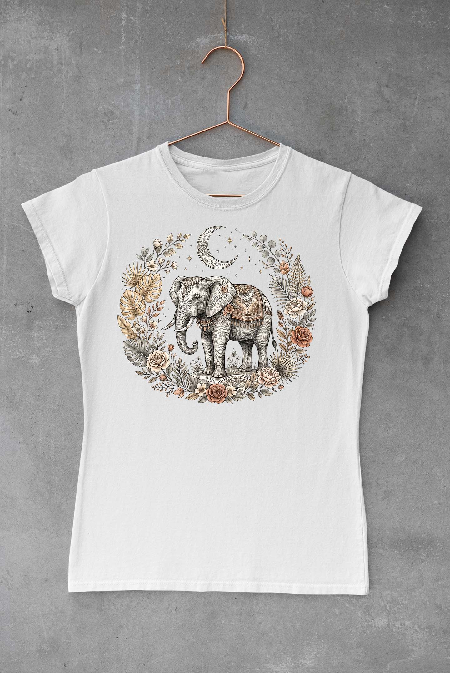 Elephant Floral