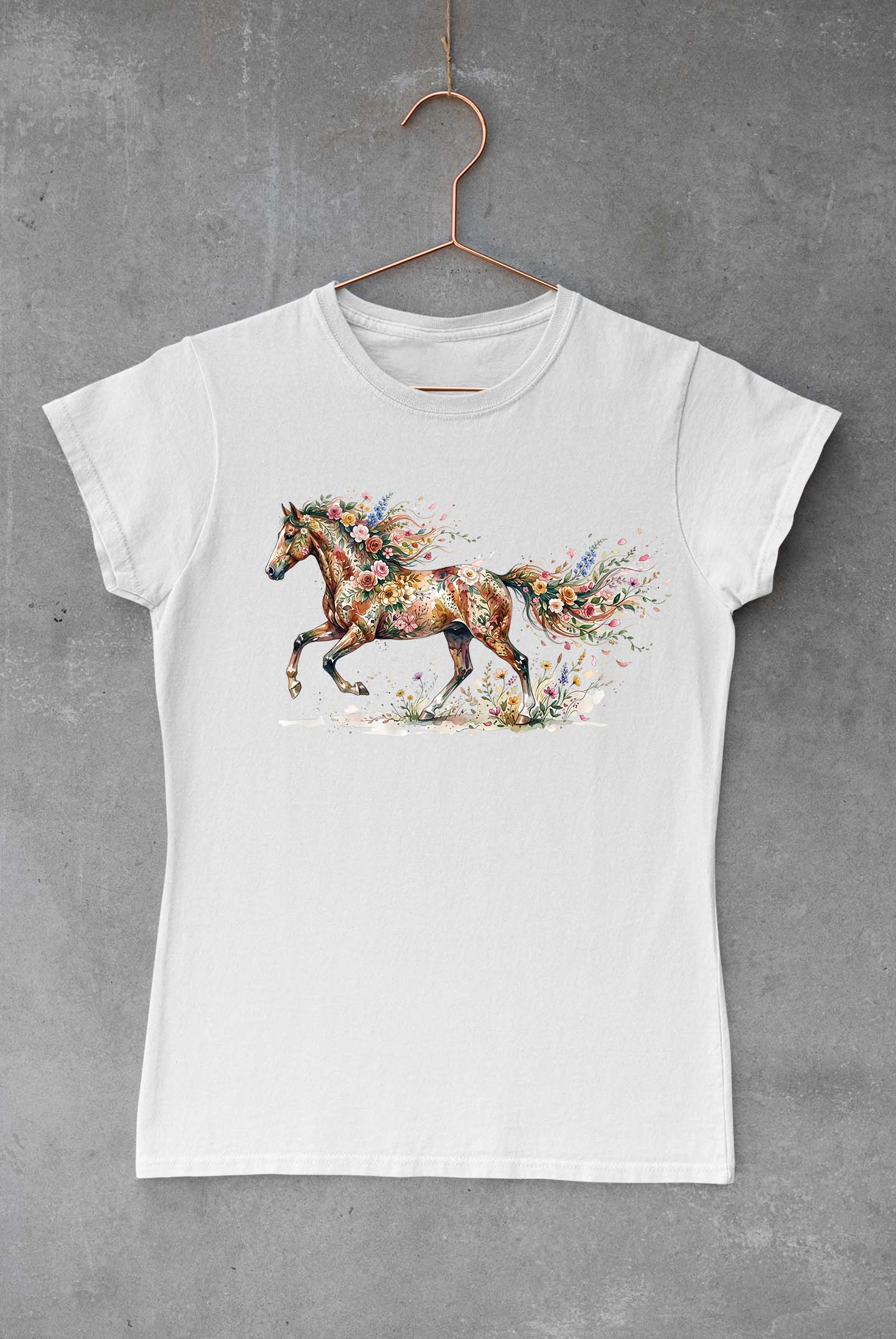 Floral Horse