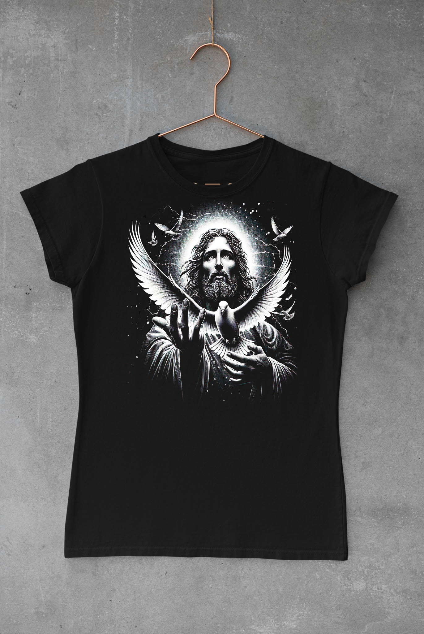 Jesus and Doves