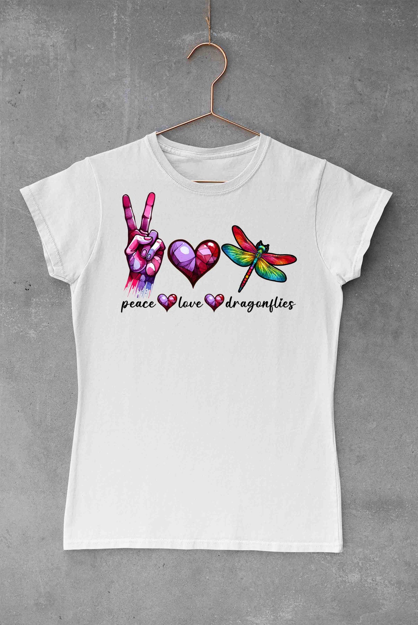 Peace Love Dragonflies