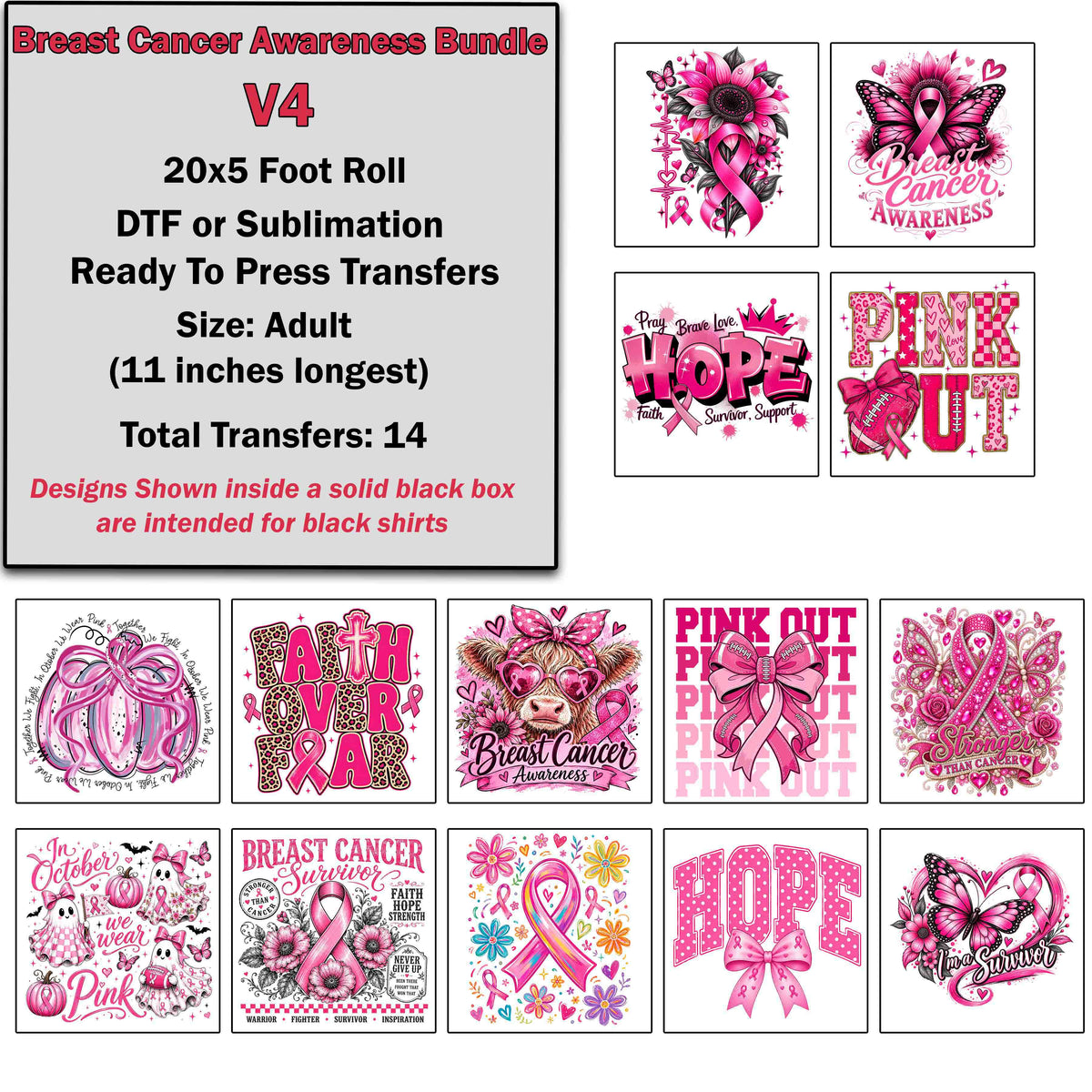 Breast Cancer Awareness Bundle 4