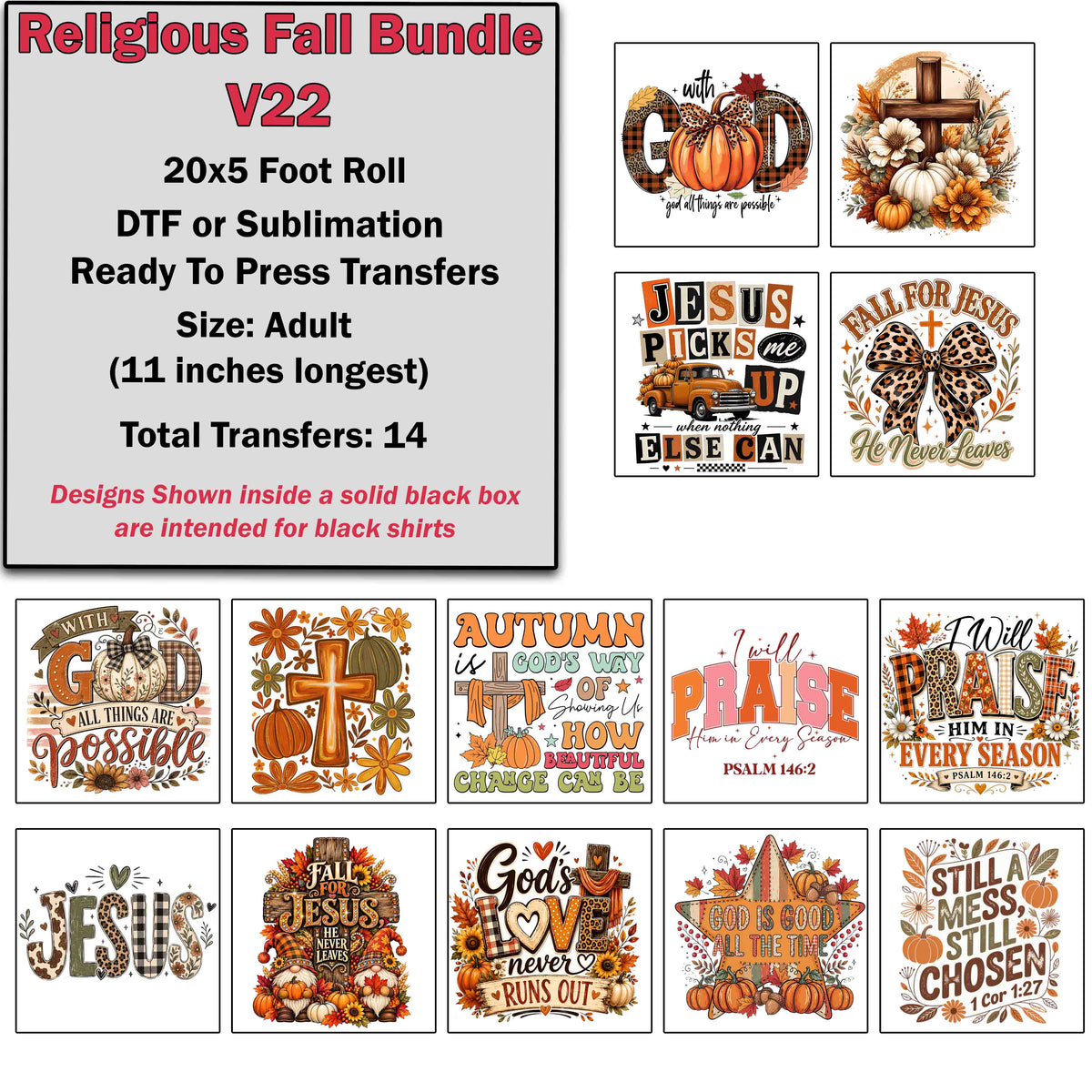 Religious Fall Bundle 22