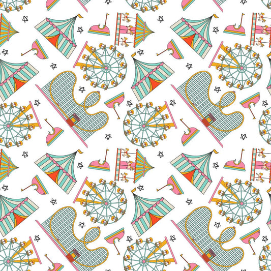 Summer Carnival 12x12 Patterned Vinyl Sheet
