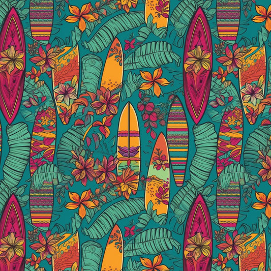 Tropical  Surfboards 12x12 Patterned Vinyl Sheet