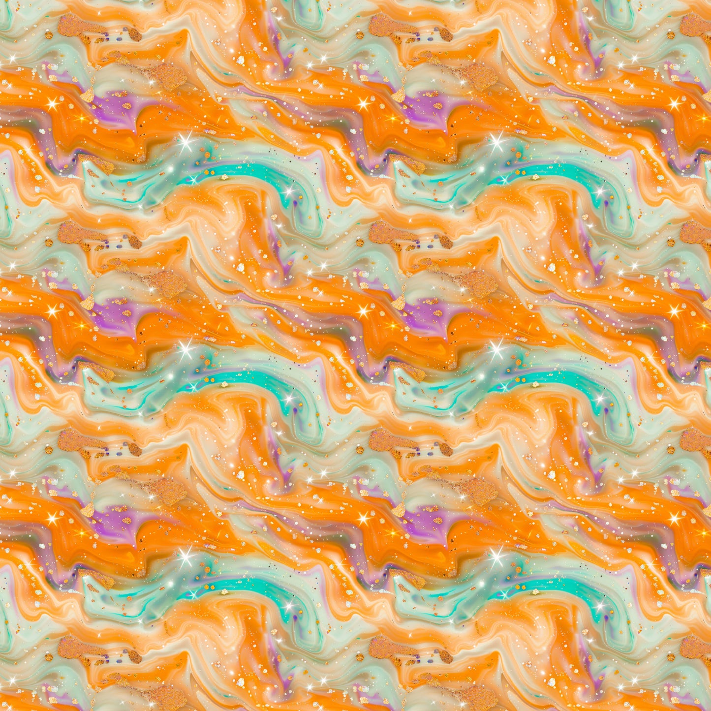 Geode Autumn Swirl 12x12 Patterned Vinyl Sheet