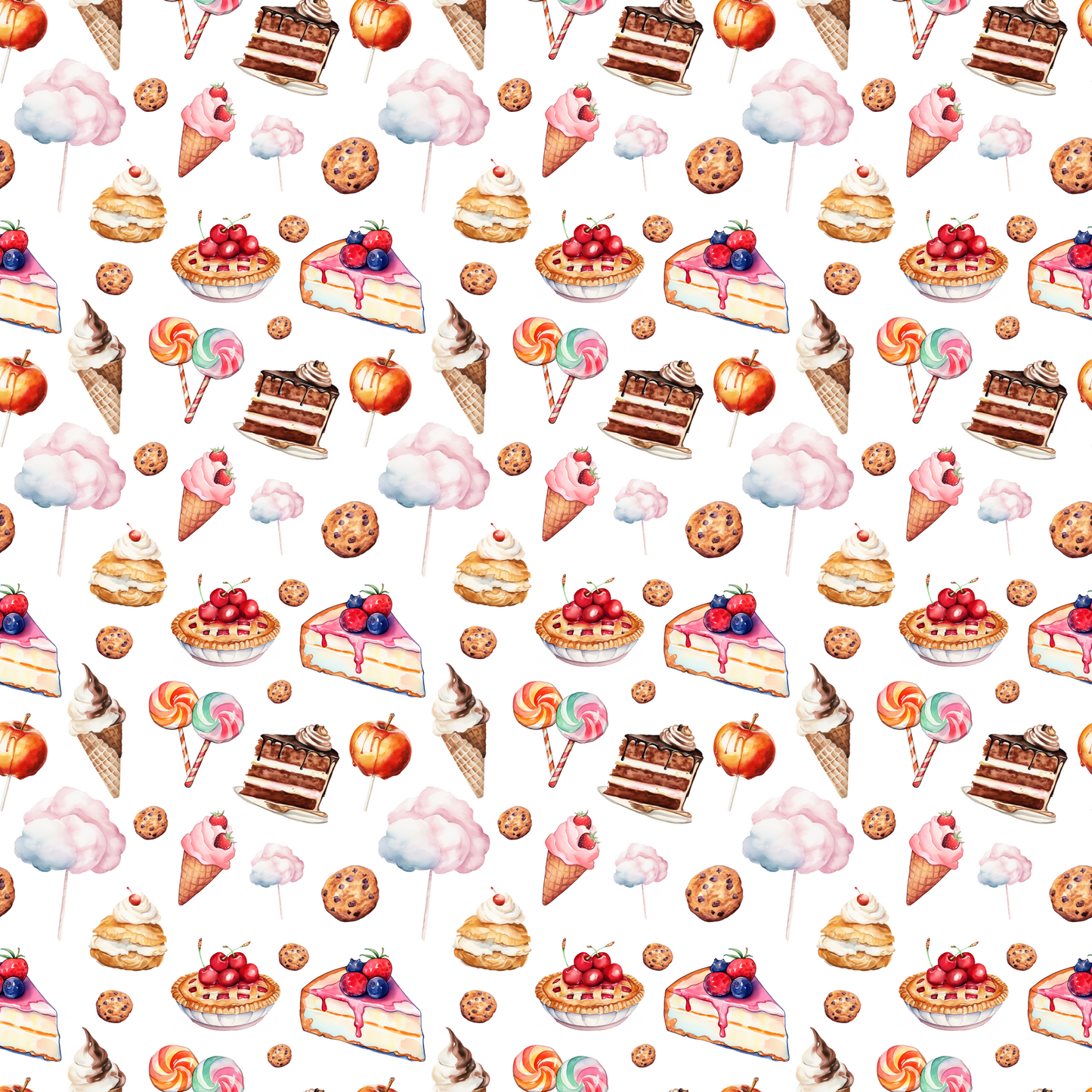 Treats & Sweets 12x12 Patterned Vinyl Sheet