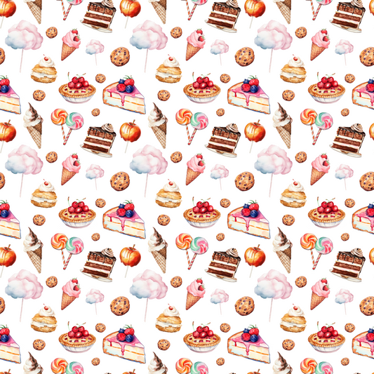 Treats & Sweets 12x12 Patterned Vinyl Sheet