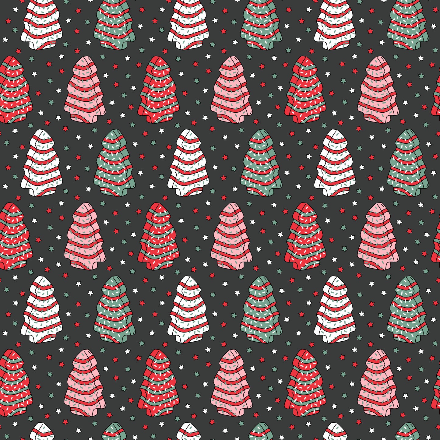 Tree Cakes Polkadots 12x12 Patterned Vinyl Sheet
