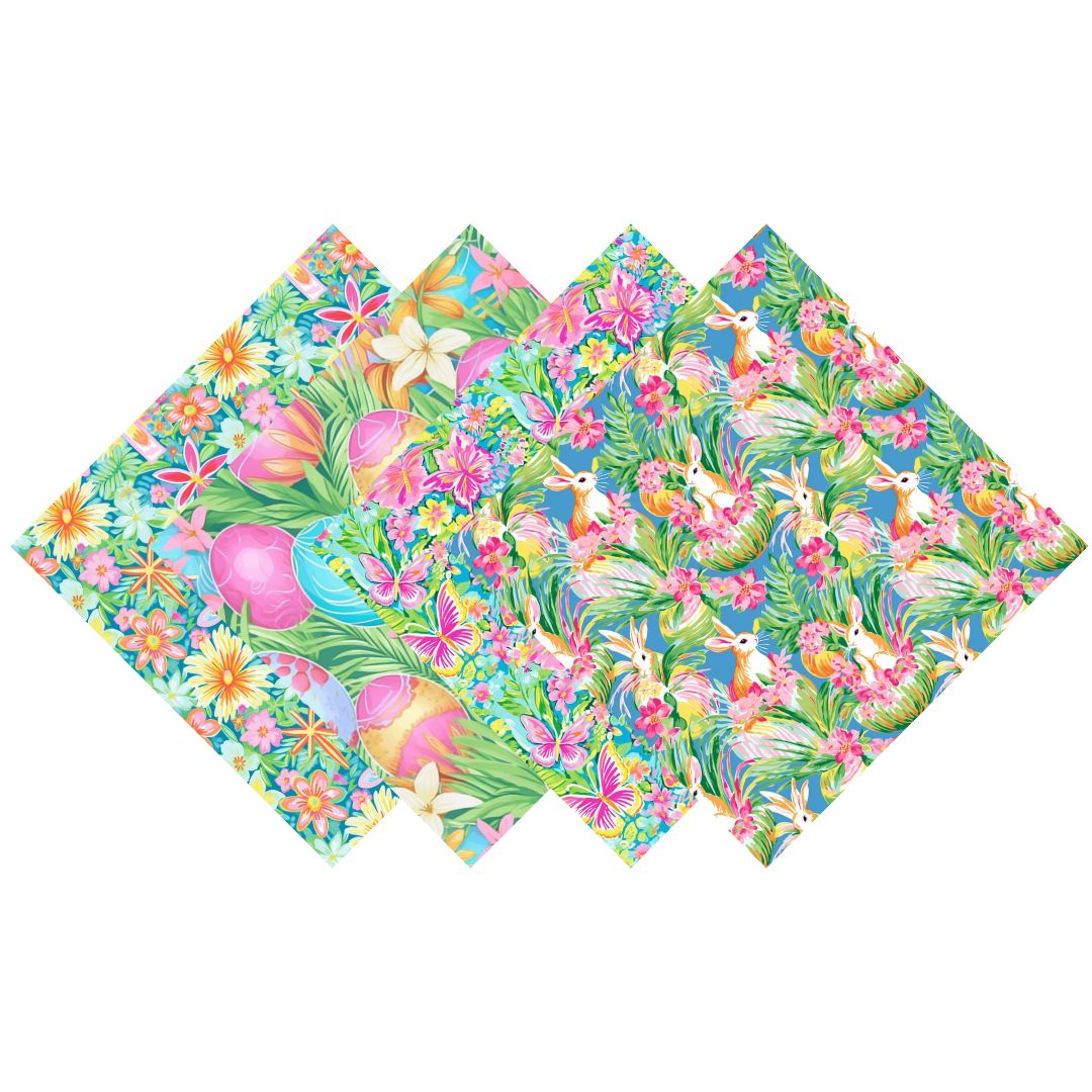 Tropical Easter Patterned Vinyl Pack