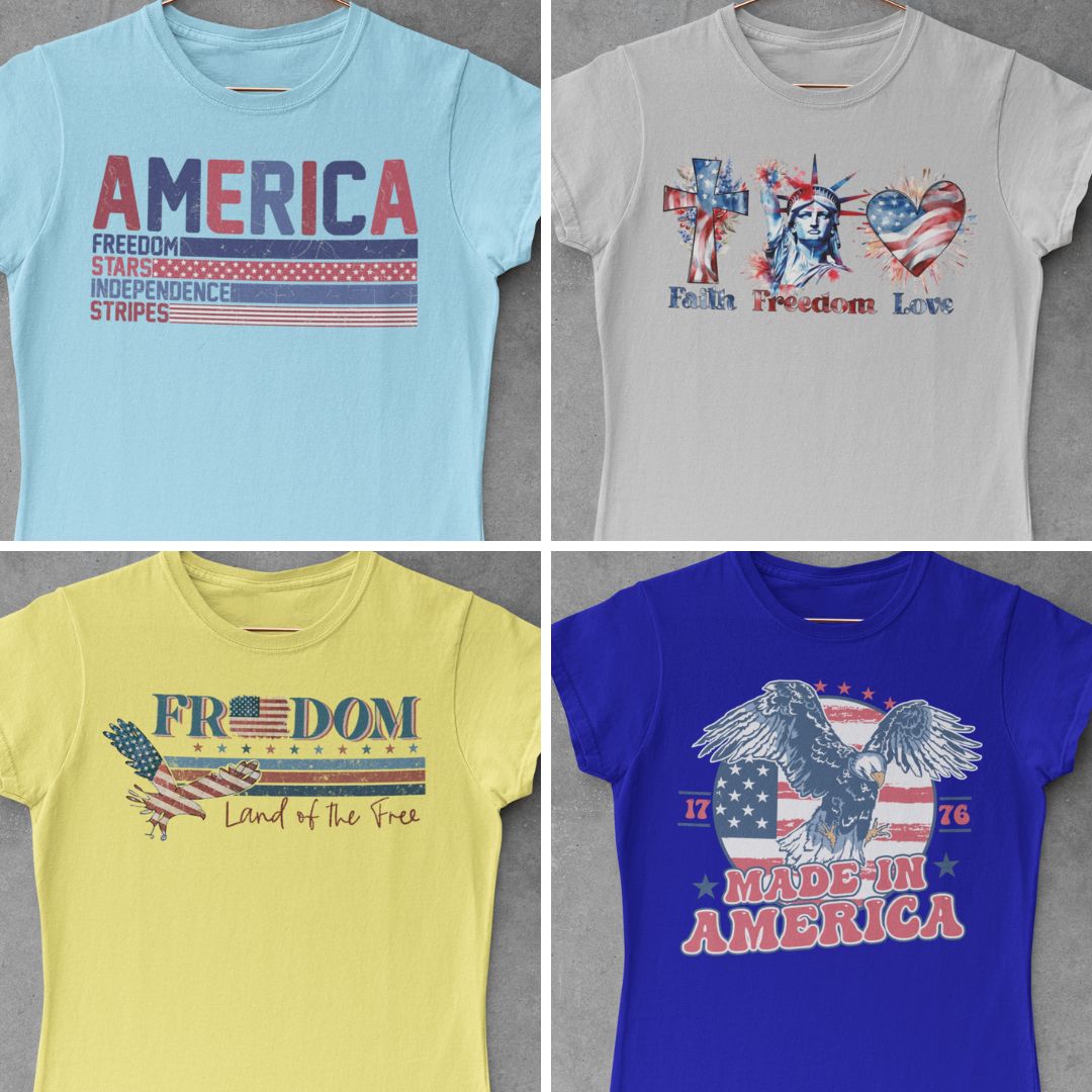 Patriotic DTF Transfer Bundle V.2