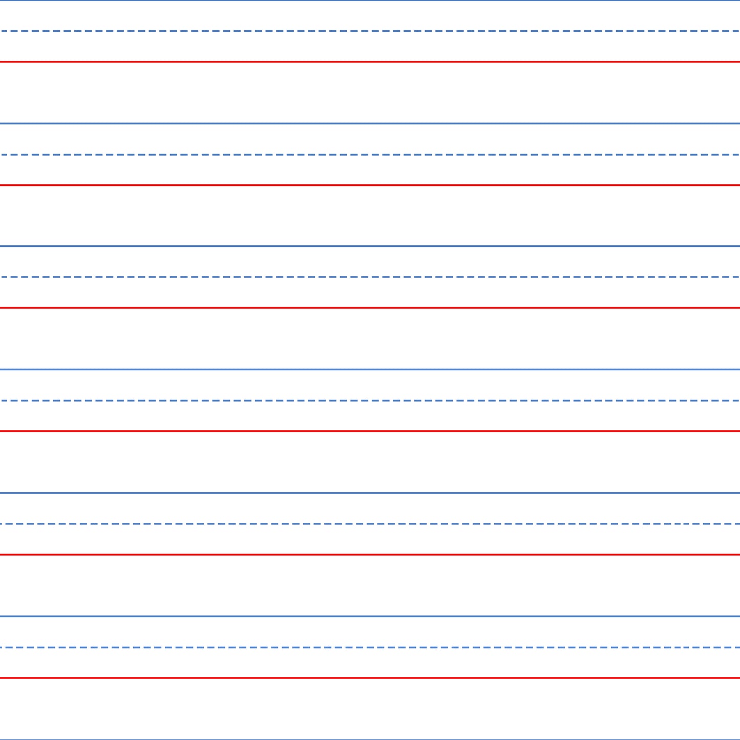 Wide Ruled Paper 12x12 Patterned Vinyl Sheet