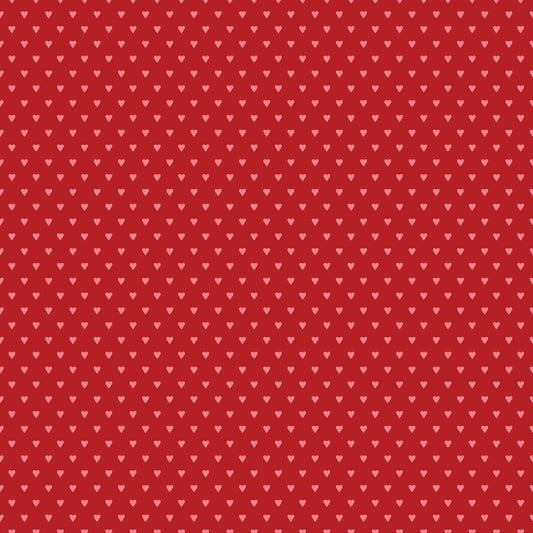 Valentine Mini Hearts 12x12 Patterned Vinyl Sheet