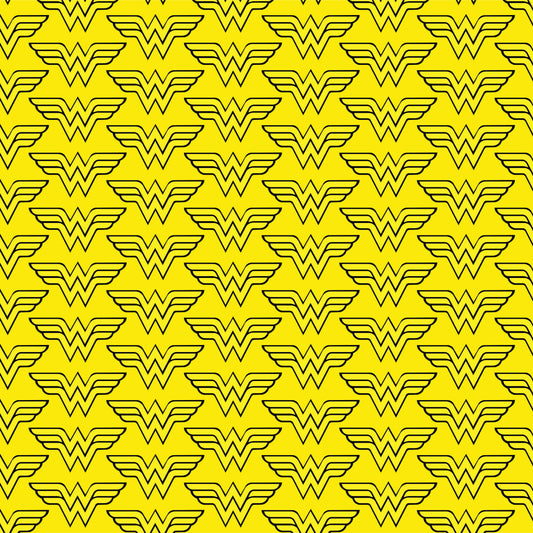 Wonder Woman 12x12 Patterned Vinyl Sheet