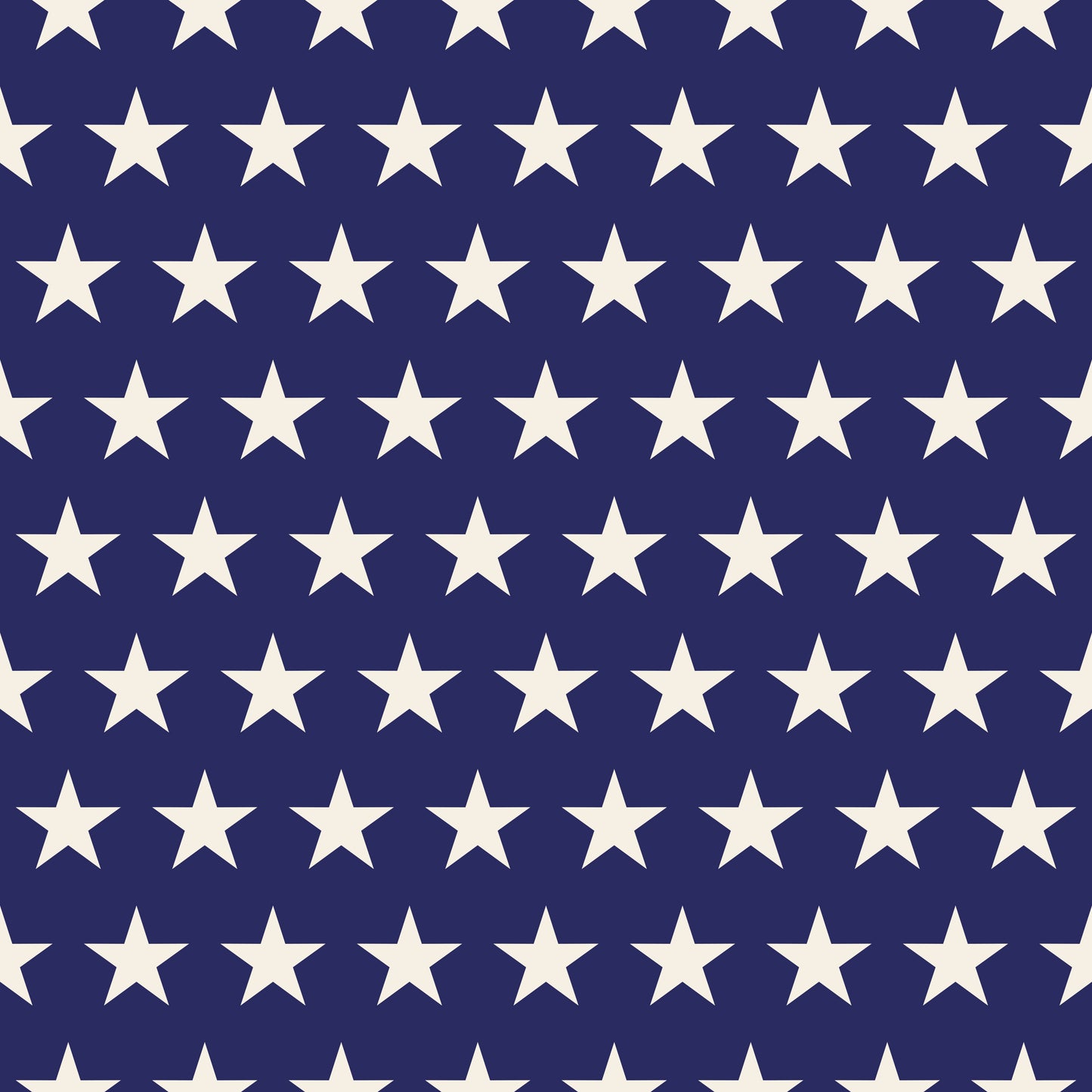 Navy Blue & White Stars 12x12 Patterned Vinyl Sheet