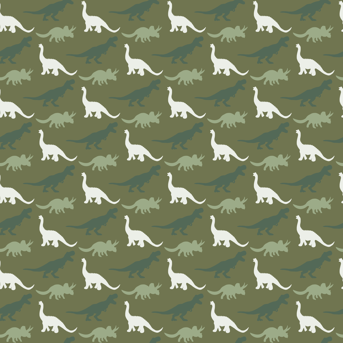 Dinosaurs V.3 12x12 Patterned Vinyl Sheet