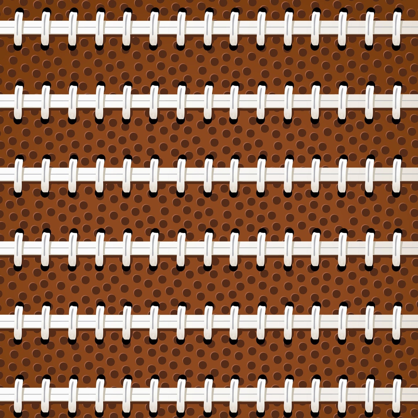 Football Laces 12x12 Patterned Vinyl Sheet