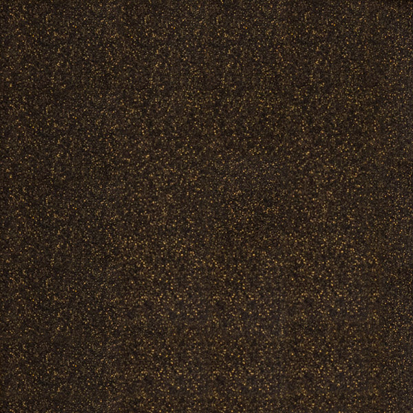 Black Gold Glitter 12x20 Heat Transfer Sheet