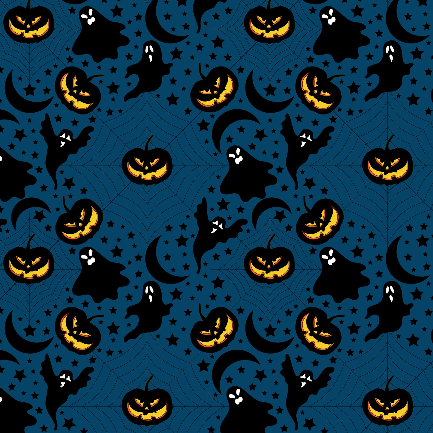 Spooky Halloween Night 12x12 Patterned Vinyl Sheet