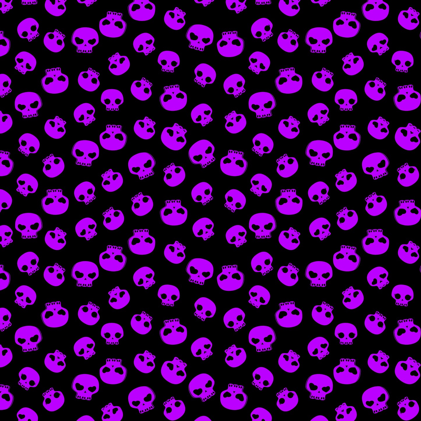 Purple Skulls 12x12 Patterned Vinyl Sheet