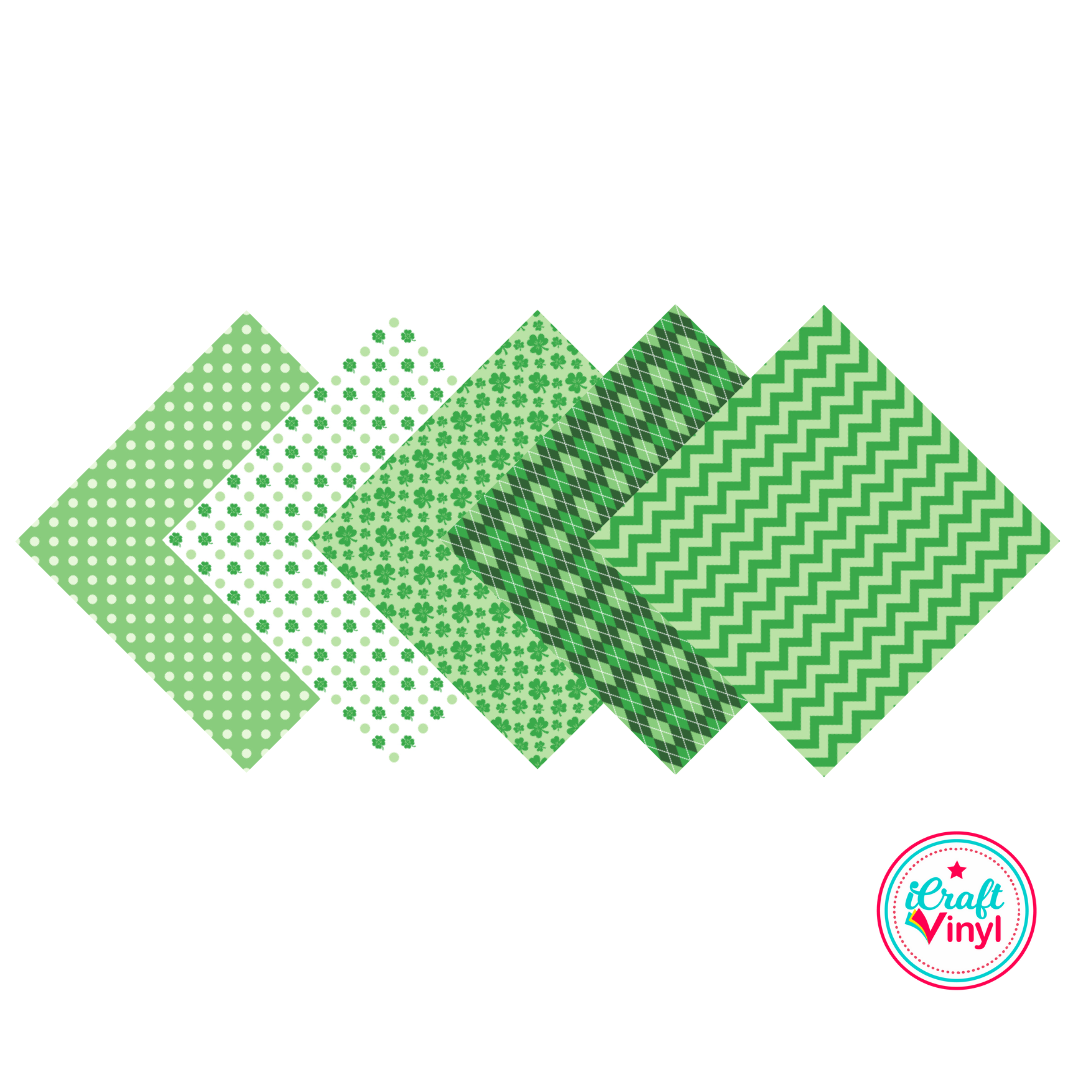 9x12 Patterned St. Patrick's Day Pack