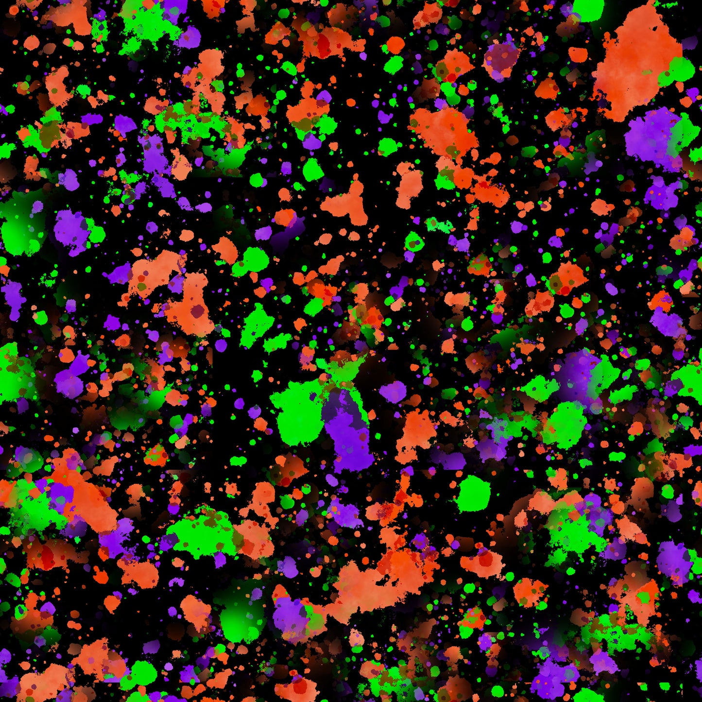 Halloween Splatter 12x12 Patterned Vinyl Sheet