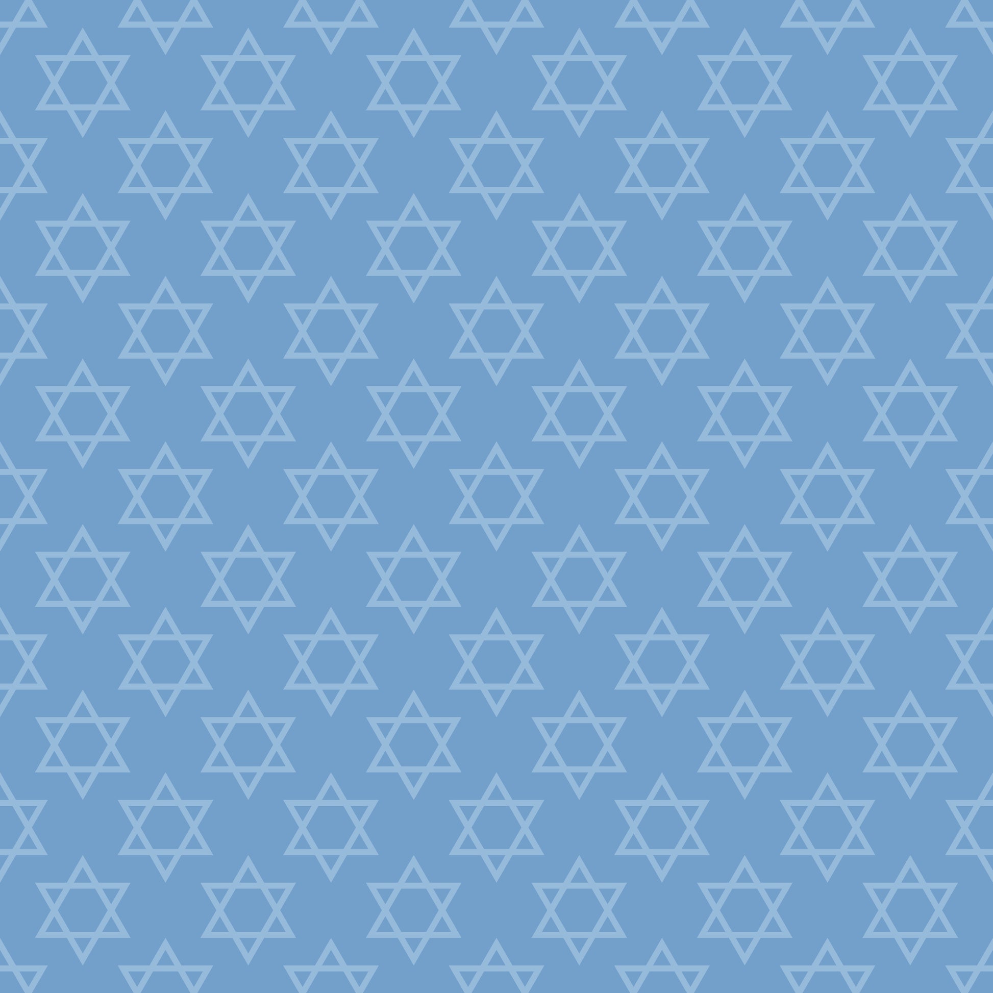 Star of David V.2 12x12 Patterned Vinyl Sheet