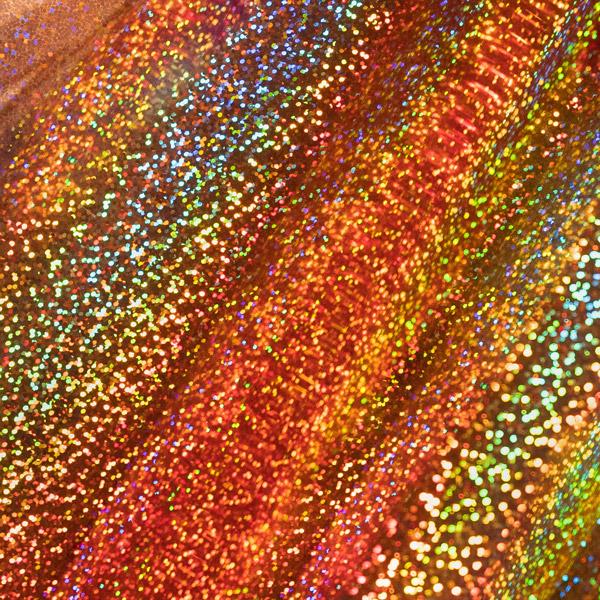 Hologram Orange 12x12 Heat Transfer Vinyl Sheet