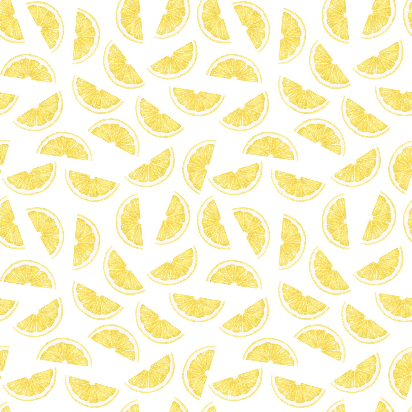 Lemon Wedges 12x12 Patterned Vinyl Sheet
