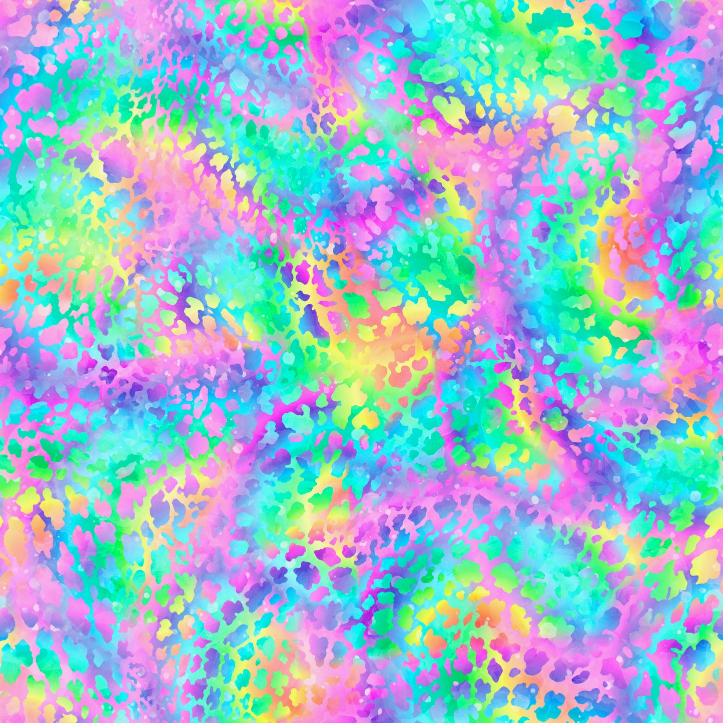Psychedelic Snakeskin 12x12 Patterned Vinyl Sheet