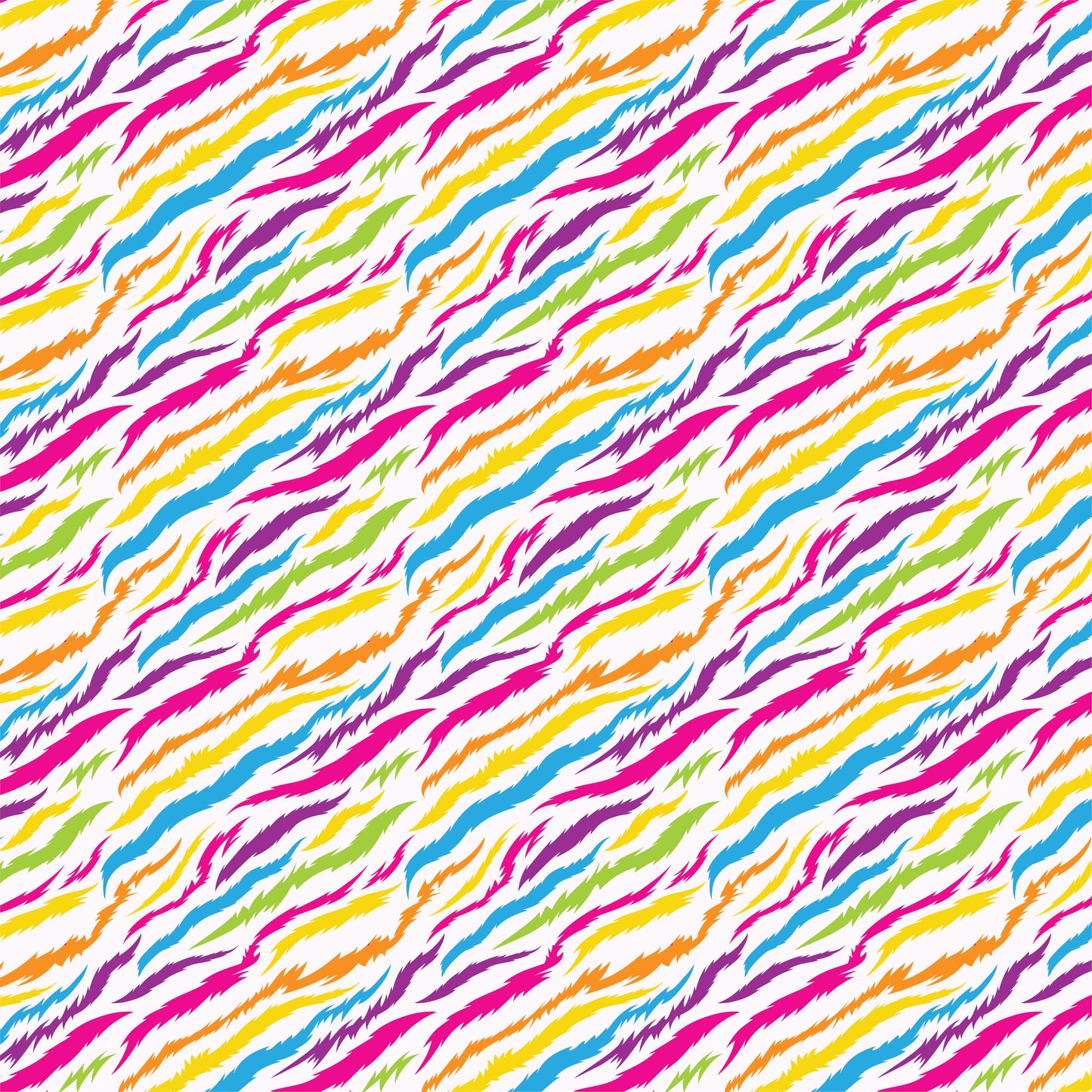 Lisa Zebra Stripes Patterned Vinyl Sheet