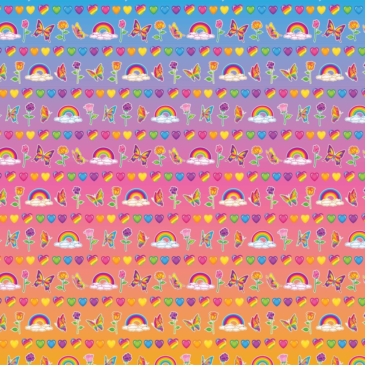 Lisa Stickers Patterned Vinyl Sheet