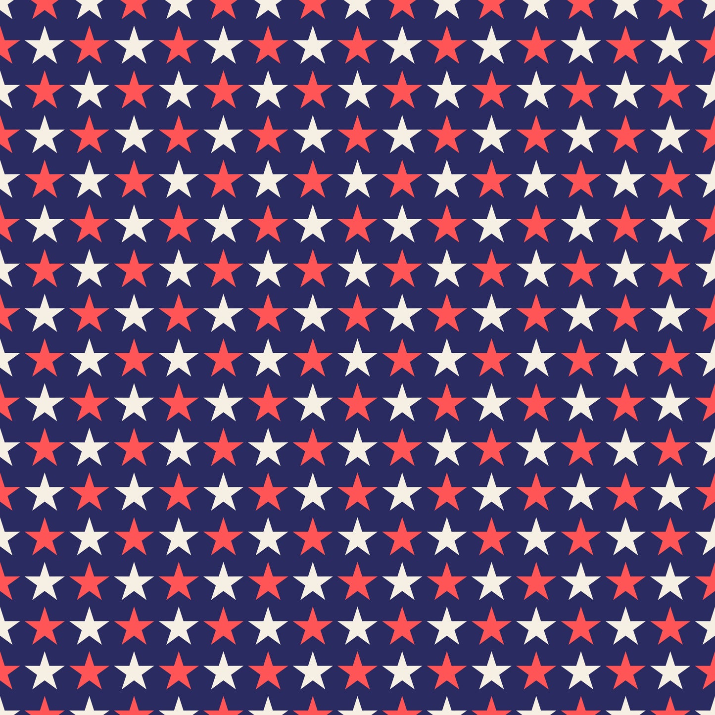 Patriotic Stars 12x12 Patterned Vinyl Sheet