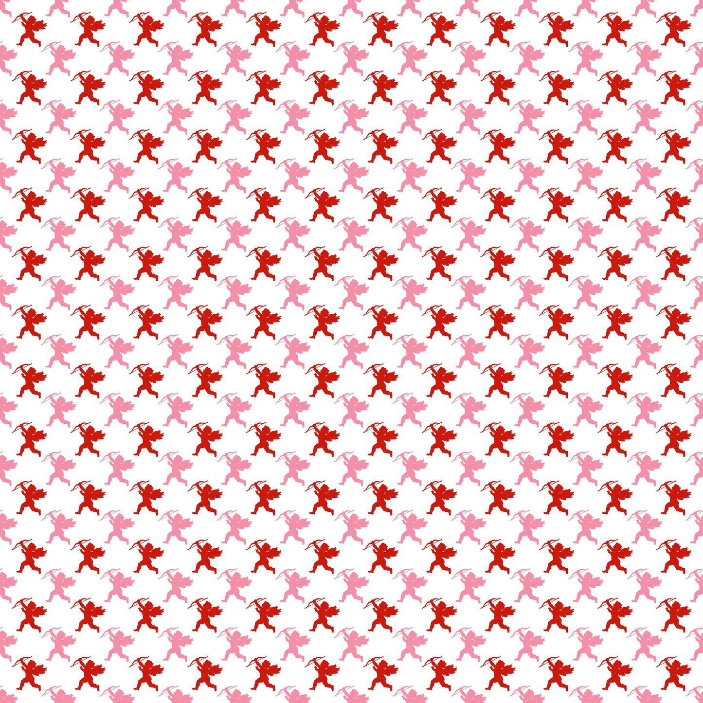 Pink & Red Cupids 12x12 Patterned Vinyl Sheet