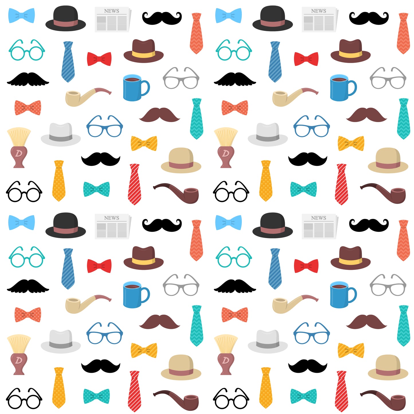 Father's Day 12x12 Patterned Vinyl Sheet