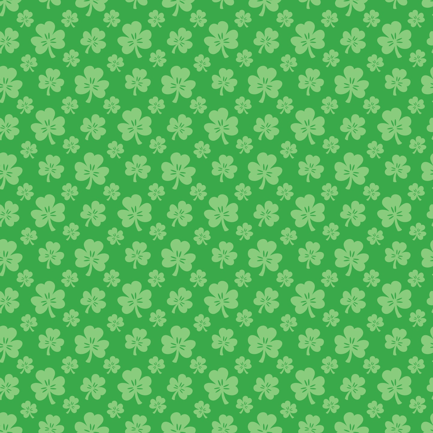 Three Leaf Clover 12x12 Patterned Vinyl Sheet