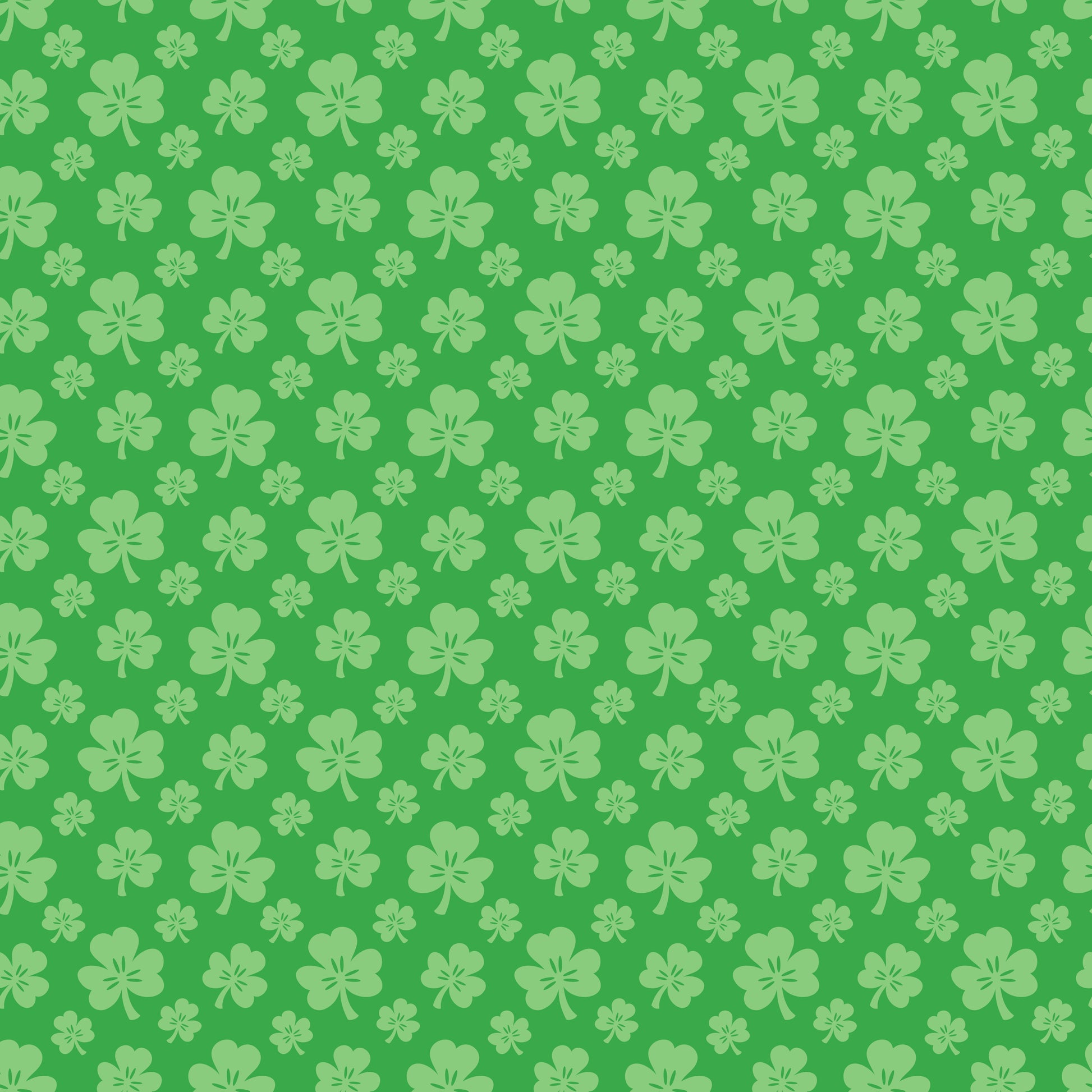 Three Leaf Clover 12x12 Patterned Vinyl Sheet