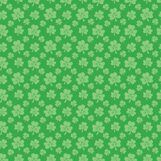 Three Leaf Clover 12x12 Patterned Vinyl Sheet