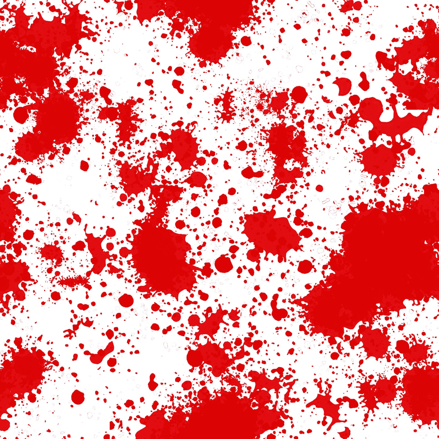Red Blood Splatter 12x12 Patterned Vinyl Sheet