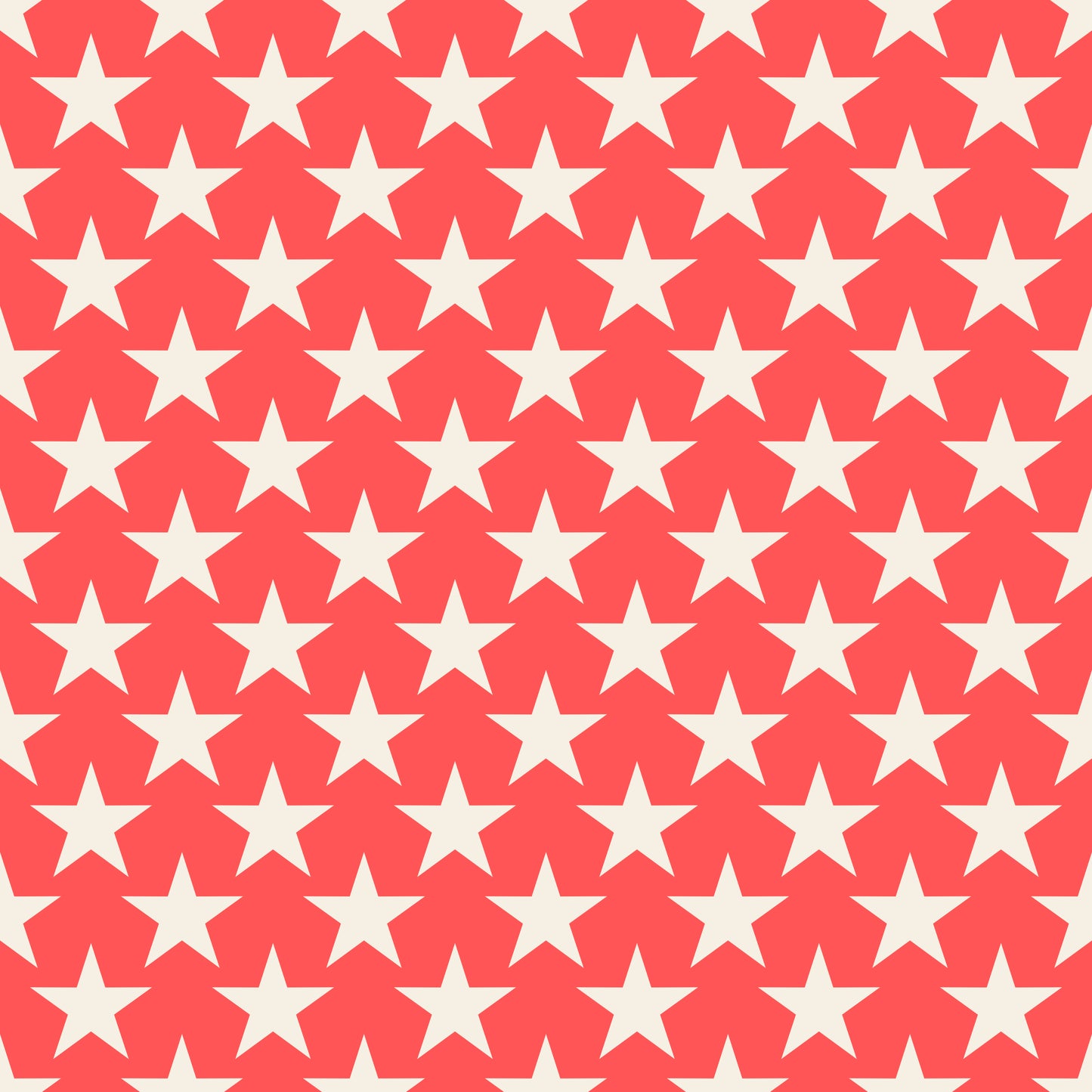 Red & White Stars 12x12 Patterned Vinyl Sheet