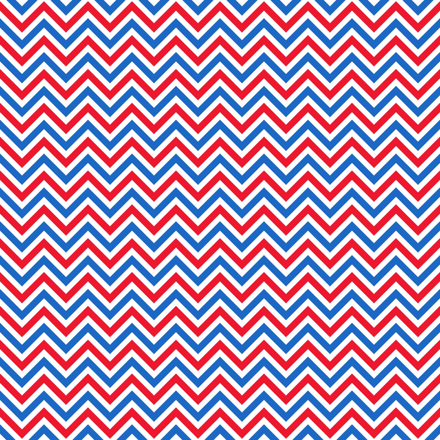 Red, White & Blue Chevron Stripes 12x12 Patterned Vinyl Sheet