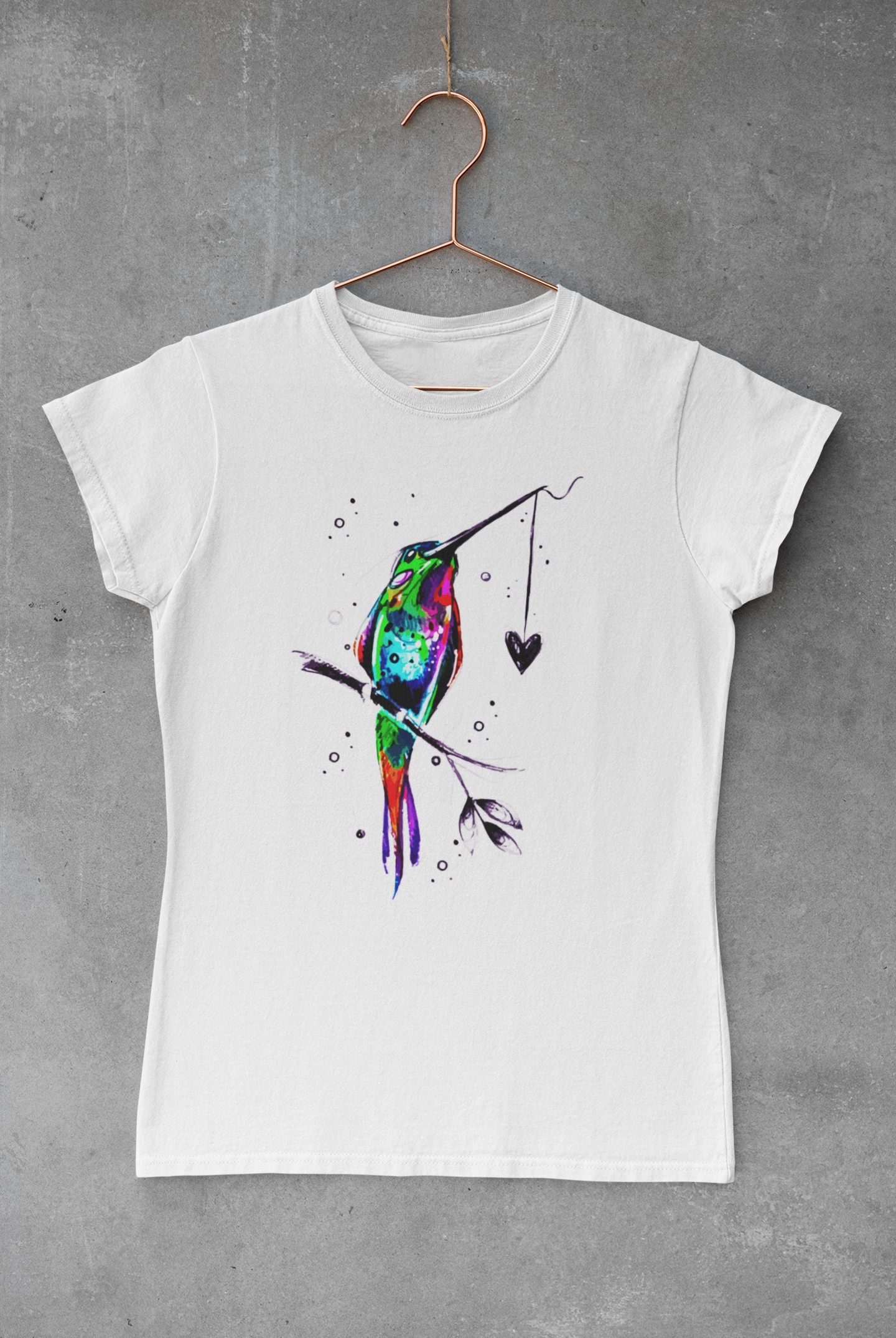 Heart of a Hummingbird Sublimation Transfer