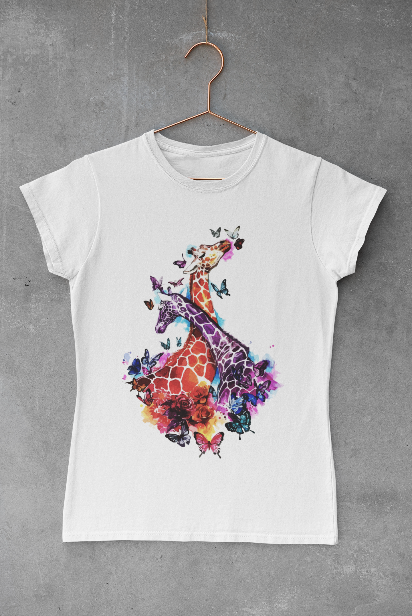 Giraffes & Butterflies Sublimation Transfer