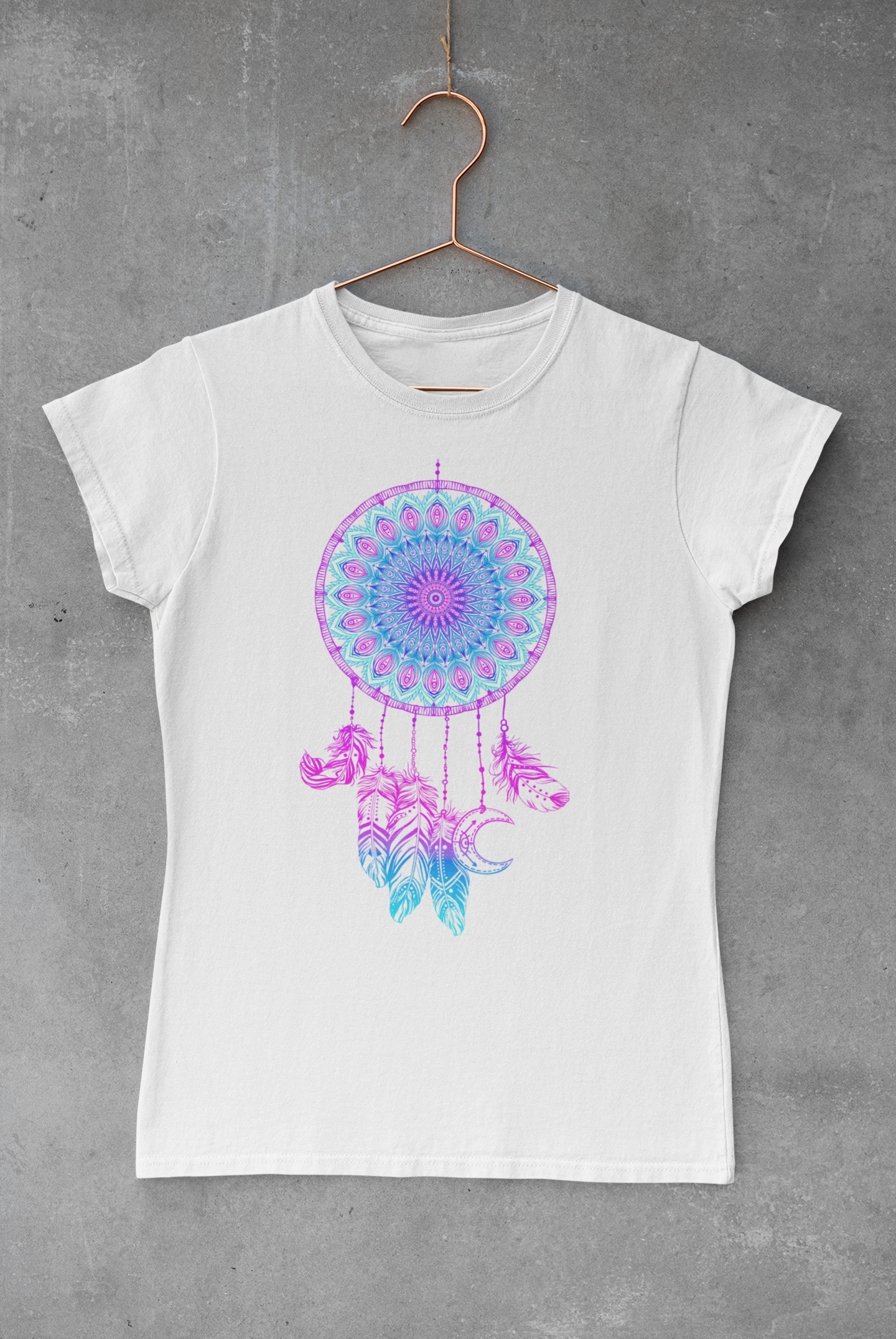 Ombre Dream Catcher Sublimation Transfer