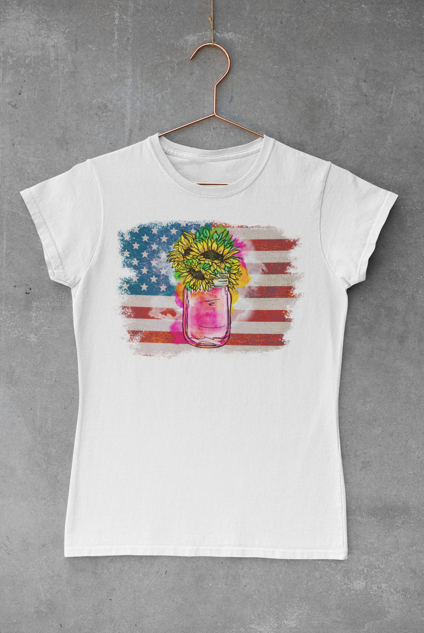 Jar of Sunflowers Sublimation Transfer