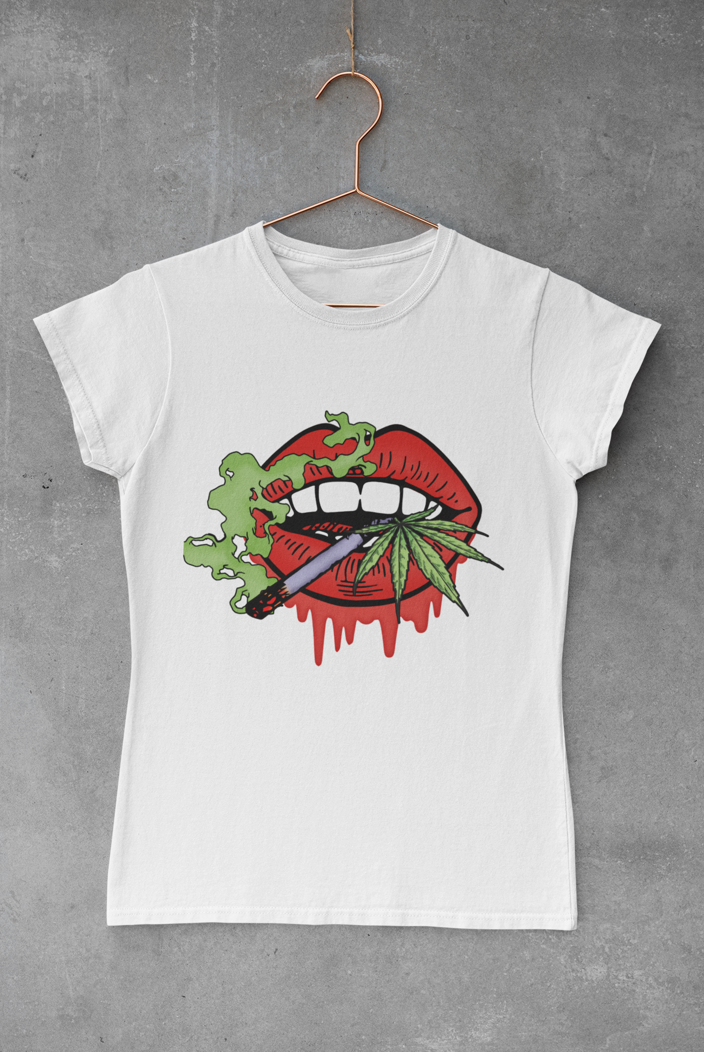 Weed Lips Transfer