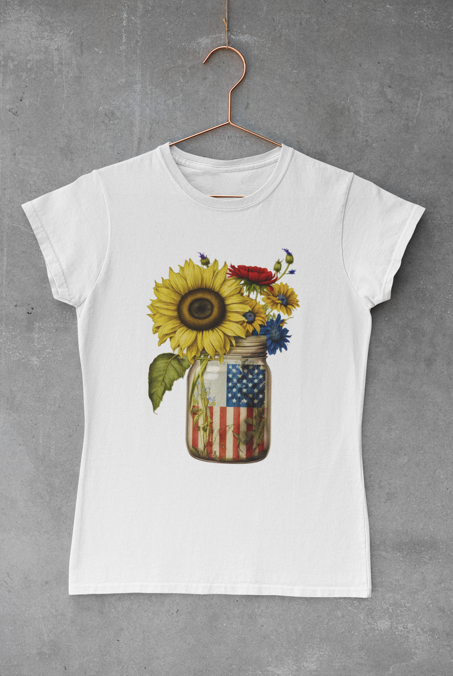 Patriot Sunflower Transfer
