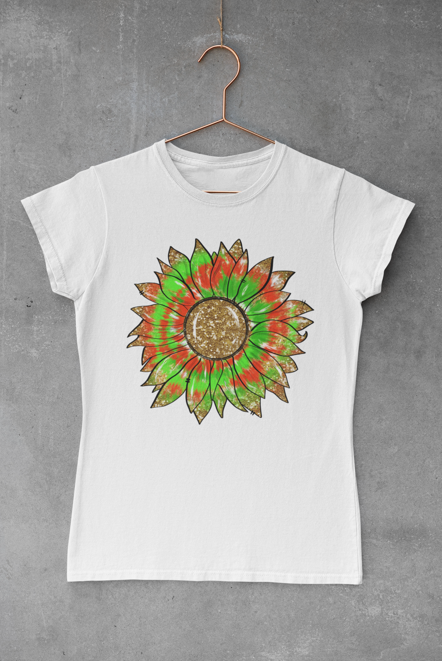 Christmas Sunflower Sublimation Transfer